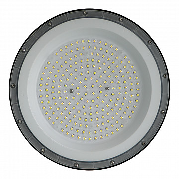 Luminária High Bay LED PRO 150W IP65 Bivolt 6.500K - Preto