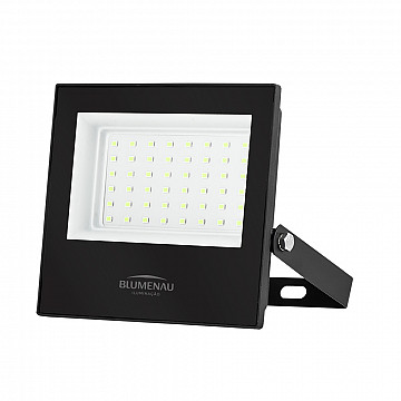 Refletor LED Play 50W Alumínio Bivolt IP66 Luz Verde