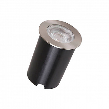 Embutido Solo LED Focus Redondo 10W 12° IP67 - Inox