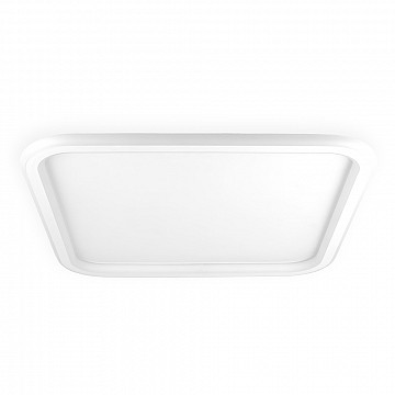 Plafon LED Alva Quadrado 32W Bivolt 6.500K - Branco
