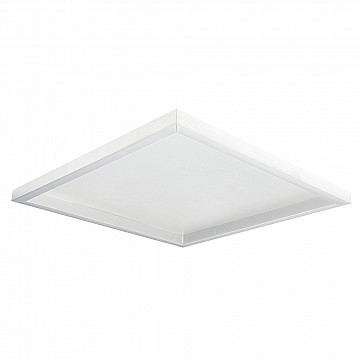 Plafon LED Friso Alumínio 430mm Bivolt 15W 6.500K - Branco Fosco