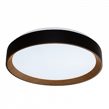 Plafon LED Arbos 24W Bivolt Temperatura Ajustável - Preto