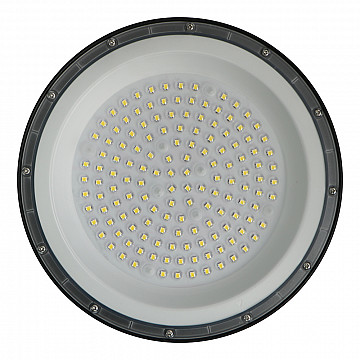Luminária High Bay LED PRO 100W IP65 Bivolt 6.500K - Preto