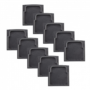 Kit Tampa | Perfil Sobrepor 23x23 10un - Preto