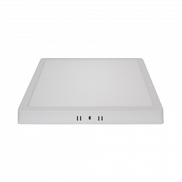 Painel LED TECH Slim Quadrado Sobrepor 24W 6.500K - Branco