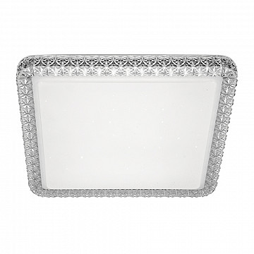 Plafon LED Shine Quadrado 24W Liso Bivolt Temperatura Ajustável