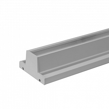 Perfil Decor Sobrepor Duplo 65x36mm 2m - Branco