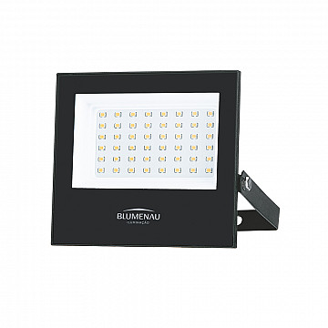 Refletor LED Play 50W Alumínio Bivolt IP66 3.000K