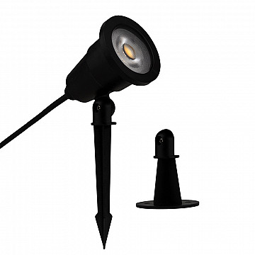 Espeto/Spot LED Easy IP65 5W 6.500K - Preto