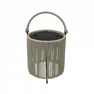 Lanterna Solar Draht 2,5W 3.000K 180mm - Cinza