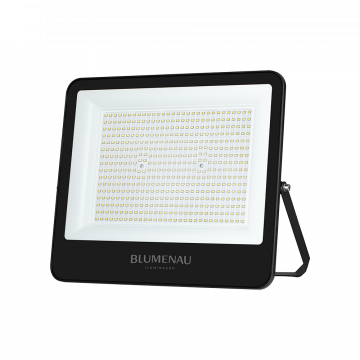 Refletor LED PRO 400W IP66 Bivolt 6.500K - Preto