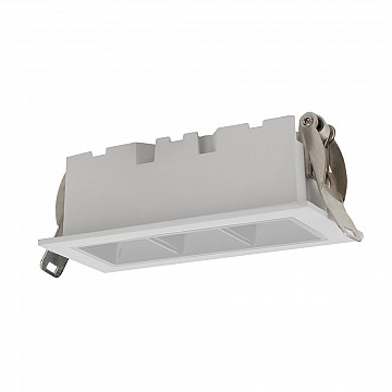 Spot Íris LED Embutir Bivolt 6W 3.000K - Branco