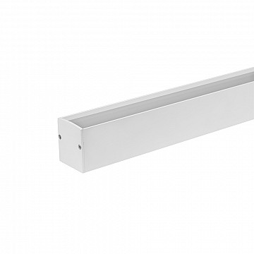 Perfil Recuado Sobrepor 35x40mm 2m - Branco