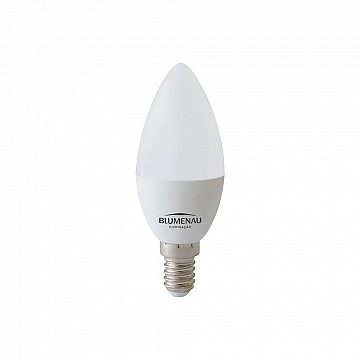 Lâmpada LED C37 3W - 210lm 6.500K