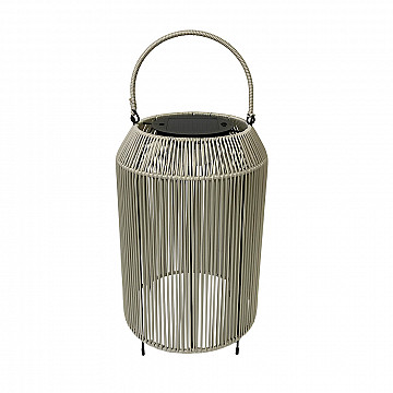 Lanterna Solar Draht 2,5W 3.000K 270mm - Cinza