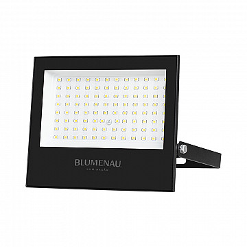 Refletor LED Play 100W IP66 AlumínioBivolt Decorativa Verde