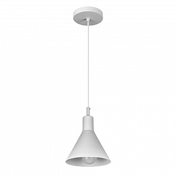 Pendente Toni Alumínio – Branco Fosco