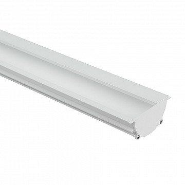 Perfil Decor Embutir 65x30mm 3m - Branco Fosco