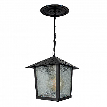 Pendente Colonial Nina Vidro Pontilhado - Preto