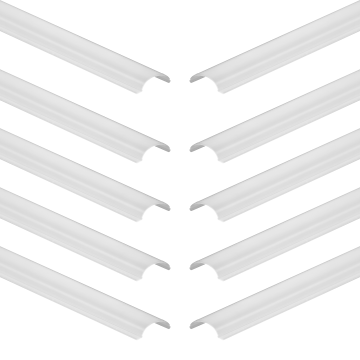 Kit 10 Difusores de canto 15x15mm