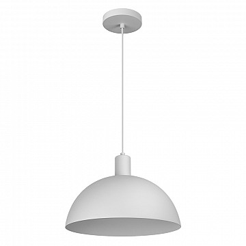 Pendente Bia Alumínio 30cm - Branco Fosco