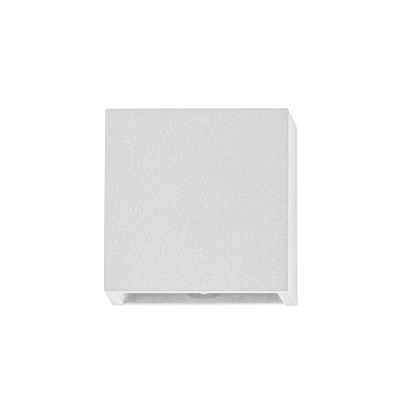 Arandela LED Light Nano 5x5cm 2W IP65 Facho Ajustável 3.000K - Branco