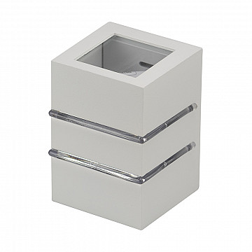 Arandela Flip 2 Aletas - Branco Fosco