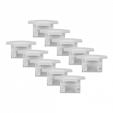 Kit Tampa | Perfil Embutir 25x14 10un - Branco Fosco