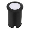 Embutido de Solo LED Dot 1W IP66 Bivolt 3.000K - Preto