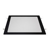 Painel LED Embutir Quadrado Alumínio 24W 4.100K - Preto