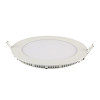 Painel LED Embutir Redondo Alumínio 12W 4.100K - Branco