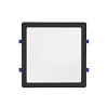 Painel LED Play Embutir Quadrado 24W Bivolt 3.000K - Preto