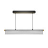 Pendente LED Diana 24W Bivolt 3.000K - Preto e Dourado