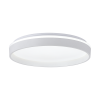 Plafon LED Duetto Redondo 390mm 30W Bivolt TCC Ajustável - Branco