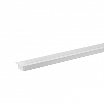 Perfil Embutir 25x14mm 3m - Branco Fosco