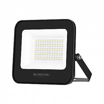 Refletor LED PRO 50W IP66 Bivolt 6.500K - Preto