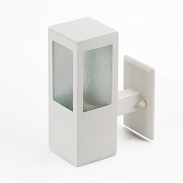 Arandela Garten Lente Vidro - Branco Fosco