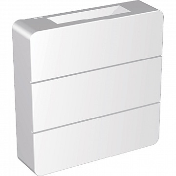 Arandela LED Clean Aletada 6W 3.000K - Branco