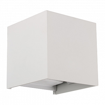 Arandela LED Free Alumínio Quadrada 6W 3.000K - Branco