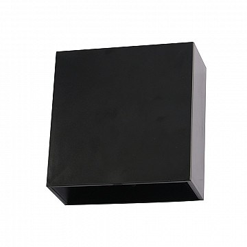 Arandela LED Light 12x12cm 4W IP65 Facho Ajustável 3.000K - Preto