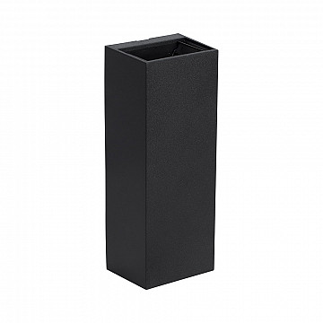 Arandela LED Light 4,3x12cm 5W IP65 Bivolt Facho Ajustável 3.000K - Preto