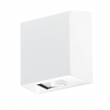 Arandela Slim 2 Fachos - Branco Fosco