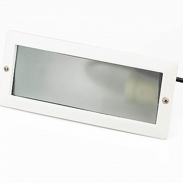 Balizador Einbau Sem Grade - Branco Fosco