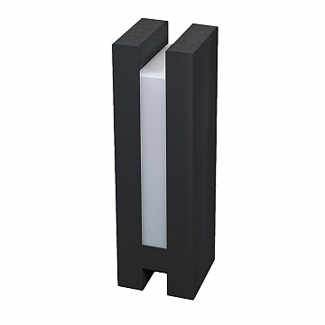 Balizador LED Lumos 30cm 220V - Preto Fosco