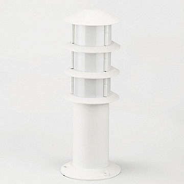 Balizador Oriental 35cm - Branco Fosco