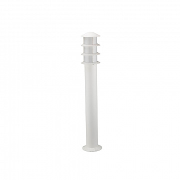 Balizador Oriental Alumínio 75cm - Branco Fosco