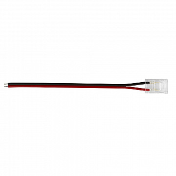 Kit 10 Conectores com cabo de Instalação Fitas de LED 8mm