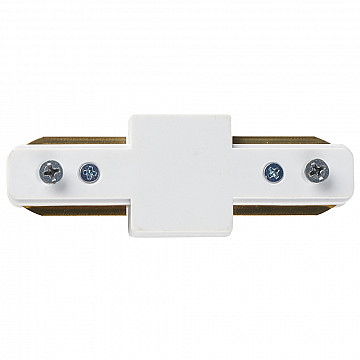 Conector Reto p/ Trilhos Sobrepor - Branco