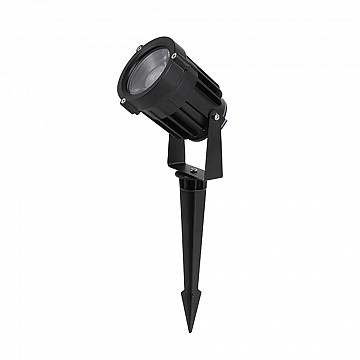 Espeto LED Focus 5W 24° 3.000K - Preto