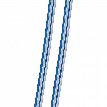 Fita LED Neon Slim 8W/m 12V Luz Azul - 20m